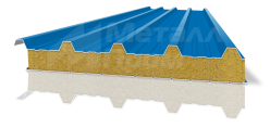 Сэндвич-панель 12 м кровельная [ГОСТ 30247.1-94, ГОСТ 30403-2012]