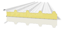 Сэндвич-панель 6 м перекрытия [ГОСТ 30247.1-94, 2 вида профиля, вес 12,2 кг]