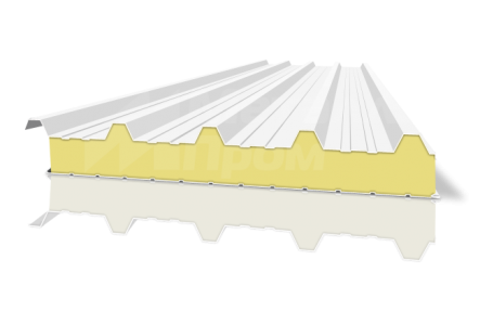 Трехслойная кровельная сэндвич-панель 120 мм ПИР (PIR)