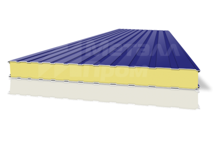 Сэндвич-панель стеновая 120 мм ПИР (PIR)